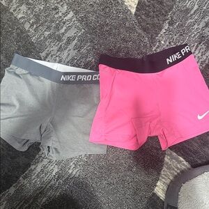 Nike Pro Bundle - Pink and Gray